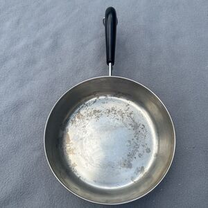 Vintage Revere Ware 1801 Copper Bottom 8" Skillet Frying Pan No Lid Made in USA